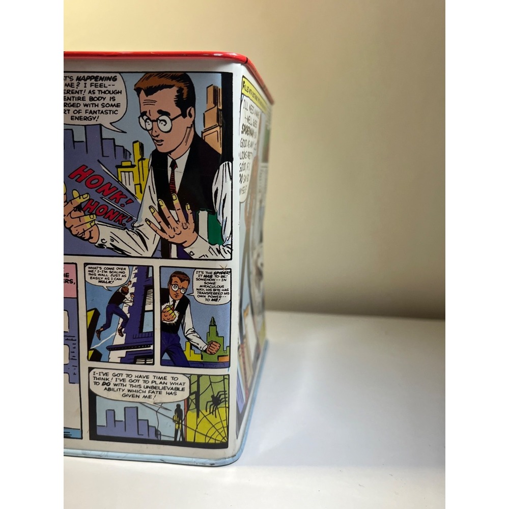 Spiderman Jack in the Box Musical Wind-Up Amazing Fantasy Cover #15 Schylling - Picture 10 of 11